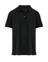 Koszulka Polo Damska Dopasowana Pika Bawelniana L04440 - Black