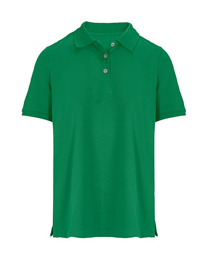 Koszulka Polo Damska Dopasowana Pika Bawelniana L04440 - Kelly Green