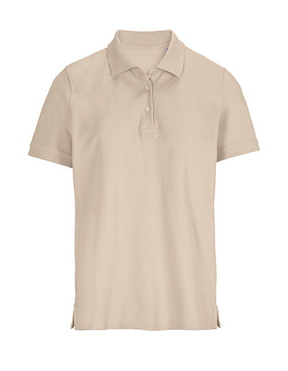 Koszulka Polo Damska Dopasowana Pika Bawelniana L04440 - Linen