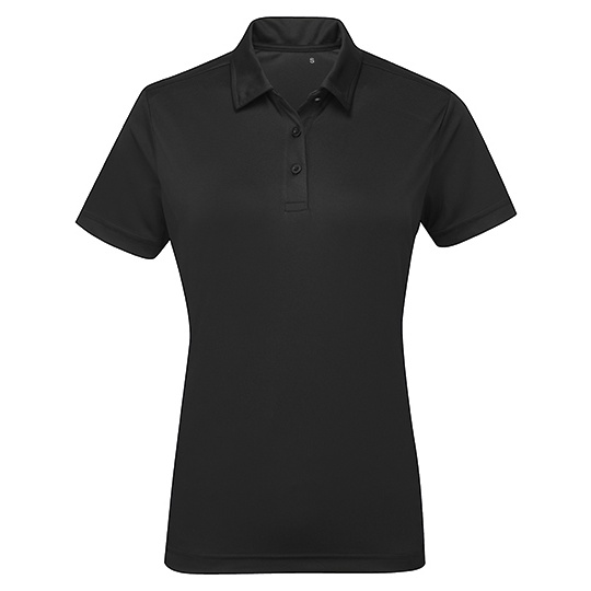 Damska koszulka polo TR022 - Black