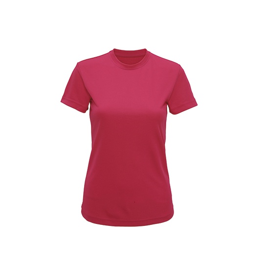 Koszulka Damska Sportowa Odprowadzajaca Wilgoc Elastyczna TR020 - Hot Pink