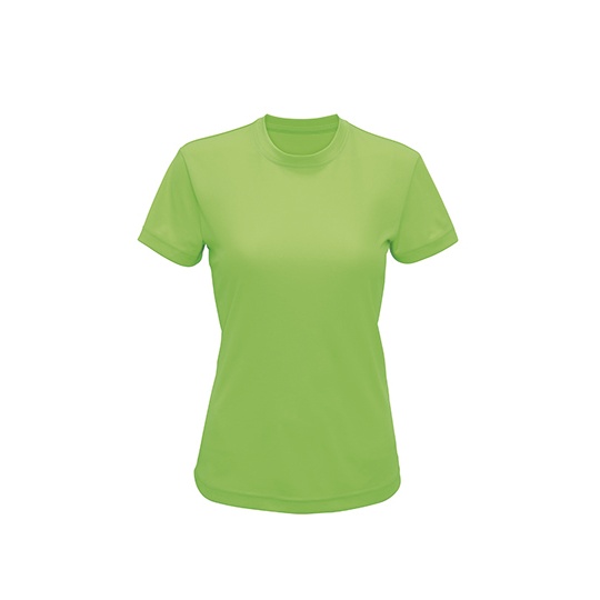 Koszulka Damska Sportowa Odprowadzajaca Wilgoc Elastyczna TR020 - Lightning Green