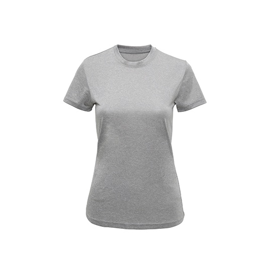 Damska koszulka sportowa TR020 - Silver Melange