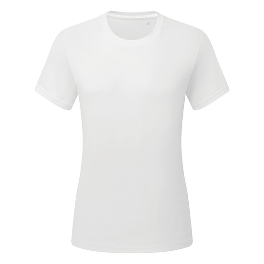 Damska koszulka sportowa z krótkim rękawem TR020 - White