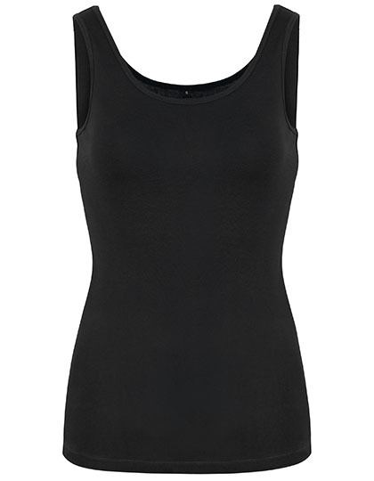 Top Damski Klasyczny Elastyczny HRM210 - Black