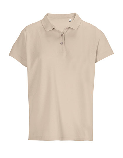 Damska koszulka polo L04501 - Linen