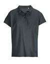 Koszulka Polo Damska Bawełniana L04501 - Mouse Grey (Solid)