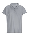 Koszulka Polo Damska Bawełniana L04501 - Pure Grey