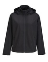 Damska kurtka softshellowa z kapturem L04448 - Black