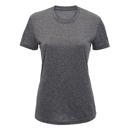 Damska koszulka sportowa TR502 - Black Melange