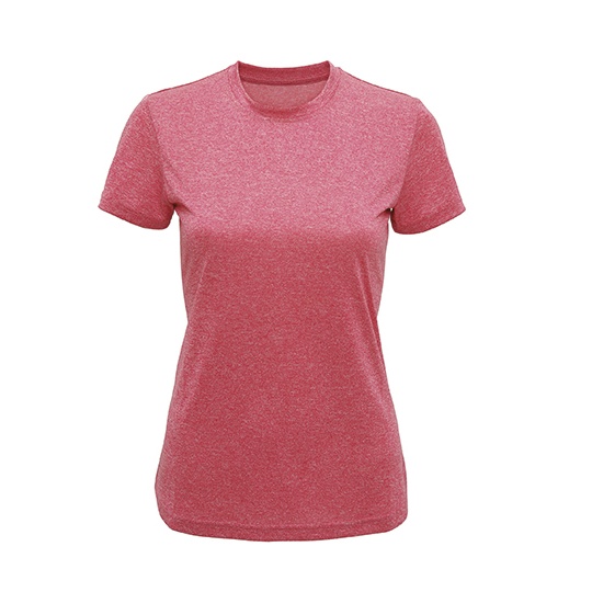 Damska Koszulka Sportowa TR502 - Pink Melange