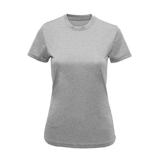Damska koszulka sportowa TR502 - Silver Melange