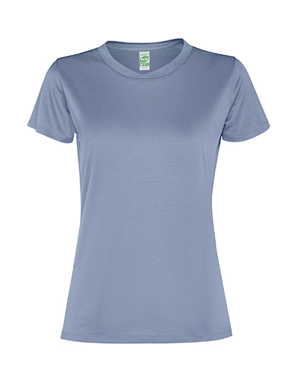 T-shirt Damski Sportowy Poliester z Recyklingu RY0305 - Zen Blue 263