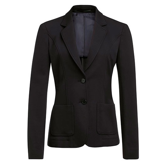 Marynarka Damska Slim Jersey Strecz BR2379 - Black