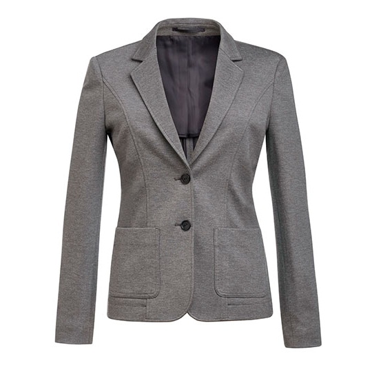 Marynarka Damska Slim Jersey Strecz BR2379 - Grey