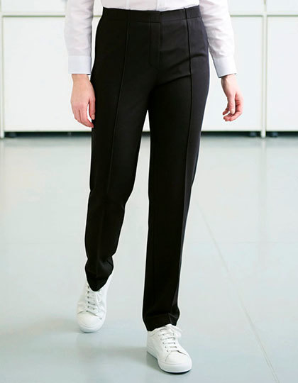 Spodnie Damskie Slim Elastyczne BR2400 - Black