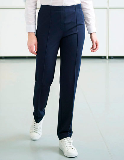 Spodnie Damskie Slim Elastyczne BR2400 - Navy