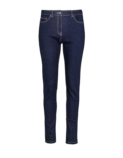 Jeansy Damskie Prosta Nogawka Denim Strecz NB3181 - Denim Brut