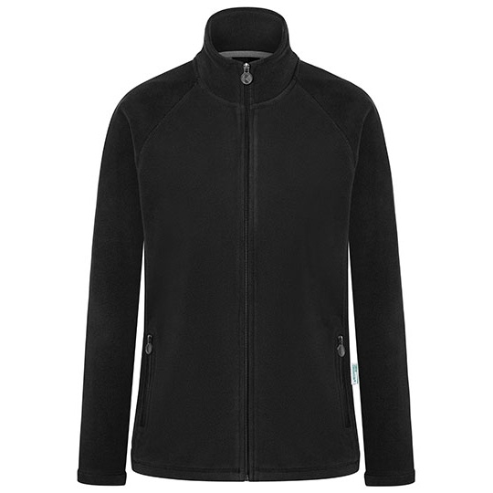 Kurtka Polarowa Damska Recykling KY156 - Black (ca. Pantone 419C)