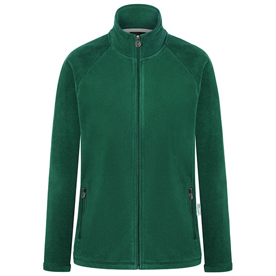 Kurtka Polarowa Damska Recykling KY156 - Forest Green (ca. Pantone 554C)
