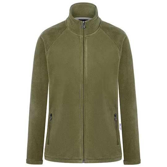 Kurtka Polarowa Damska Recykling KY156 - Moss Green (ca. Pantone 7764C)