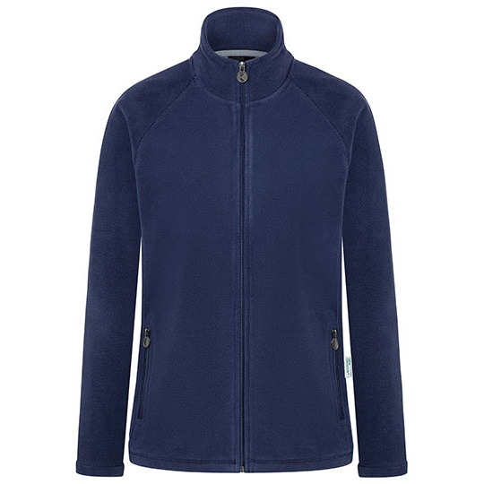 Kurtka Polarowa Damska Recykling KY156 - Navy (ca. Pantone 533C)