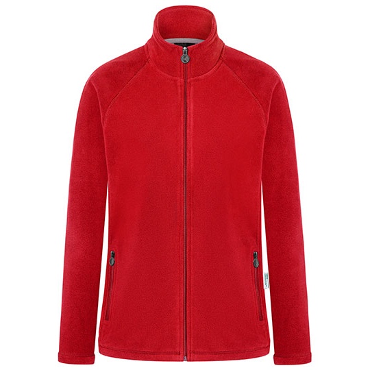 Kurtka Polarowa Damska Recykling KY156 - Red (ca. Pantone 186C)