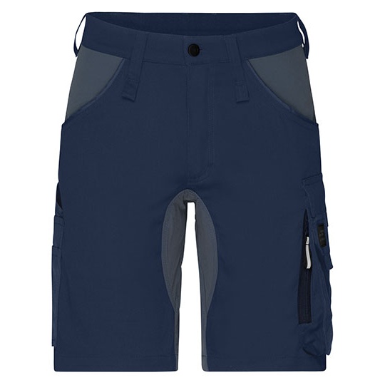Bermudy Robocze Funkcjonalne JN1811 - Navy & Carbon