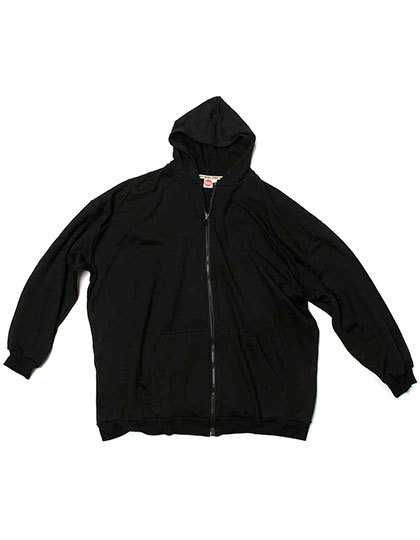 Bluza Rozpinana z Kapturem Bawelniana HY1900 - Black