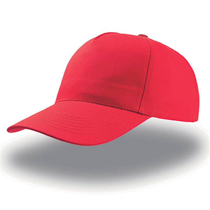 Klasyczna Czapka 5-Panelowa CZA 5P - Red