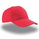 Klasyczna Czapka 5-Panelowa CZA 5P - Red
