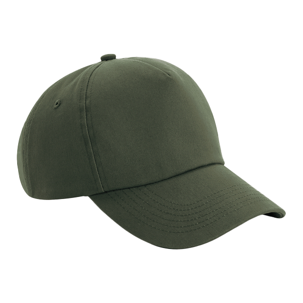 Czapka 5-panelowa Bawelniana Twill CB25 - Olive Green