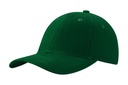 Czapka 6-panelowa CZA 6P - Bottle Green