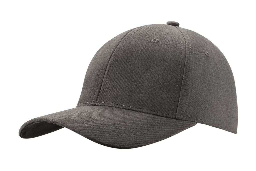 Czapka 6-panelowa CZA 6P - Ciemny grafit