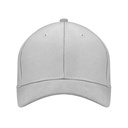 Czapka 6-panelowa CZA 6P - Jasny szary