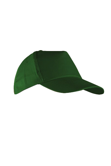 Klasyczna Czapka 5-Panelowa CZA 5P - Bottle Green