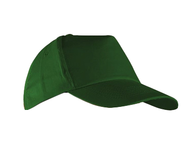 Klasyczna Czapka 5-Panelowa CZA 5P - Bottle Green