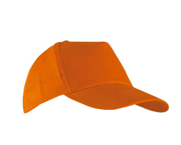 Klasyczna Czapka 5-Panelowa CZA 5P - Orange