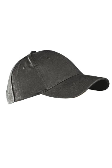 Czapka 6-panelowa z zapięciem na rzep CZ 6P BAWEŁNA - Ciemny szary
