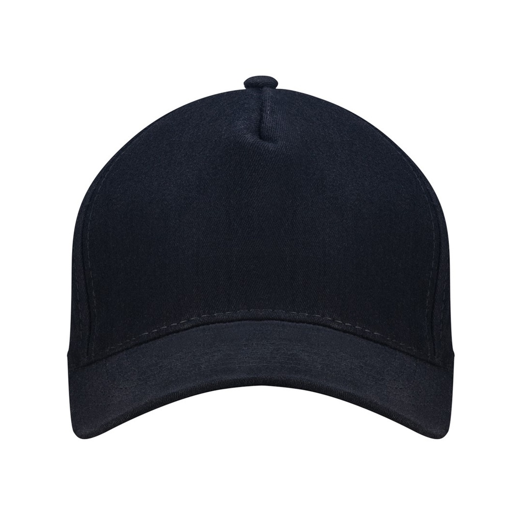 Czapka 5-panelowa CZA 5P ZAP MET - Black