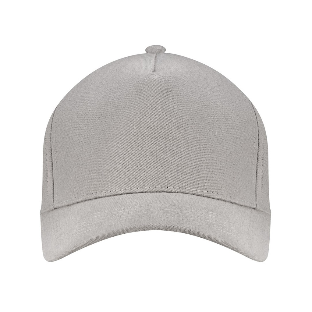 Czapka 5-panelowa CZA 5P ZAP MET - Jasny szary
