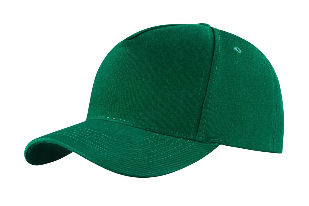 Czapka 5-panelowa z metalowym zapieciem CZA 5P ZAP MET - Kelly Green