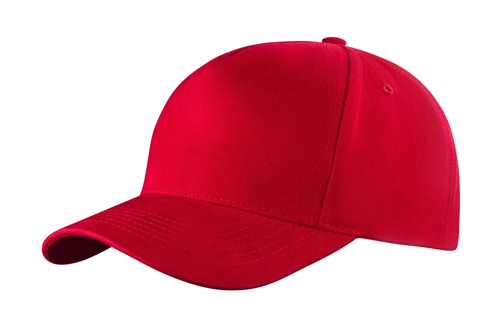 Czapka 5-panelowa CZA 5P ZAP MET - Red