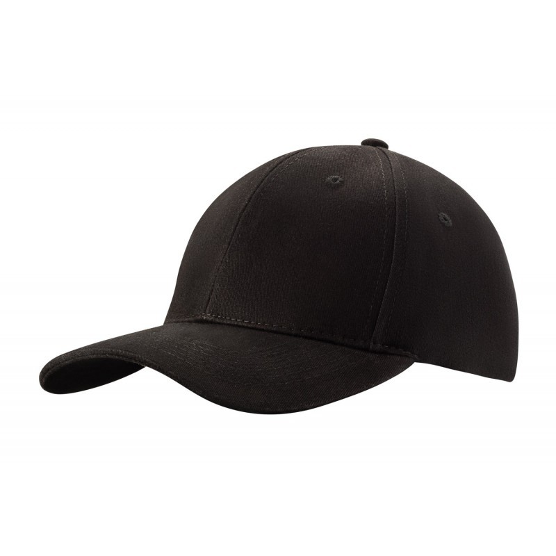 Dziecieca czapka 6-panelowa CZA 6P KID - Black