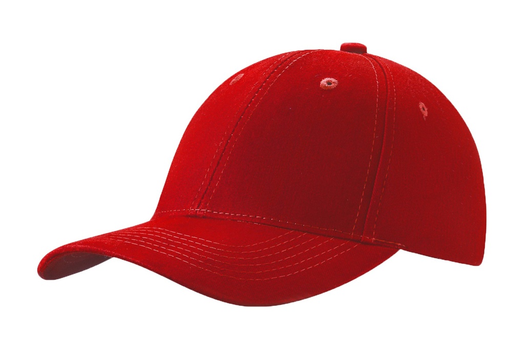 Dziecieca czapka 6-panelowa CZA 6P KID - Red