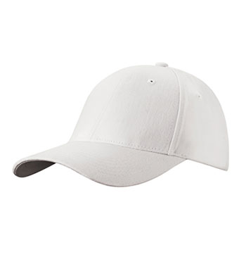 Dziecieca czapka 6-panelowa CZA 6P KID - White
