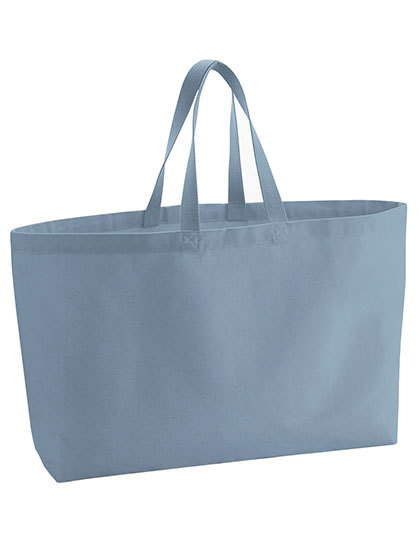 Torba Bardzo Duza Plocienna Bawelniana WM696 - Dusty Blue