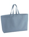 Torba Bardzo Duza Plocienna Bawelniana WM696 - Dusty Blue