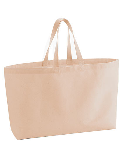Torba Bardzo Duza Plocienna Bawelniana WM696 - Peach