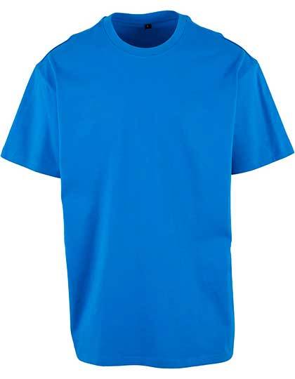 Koszulka Oversize Bawełniana BY102 - Intense Blue